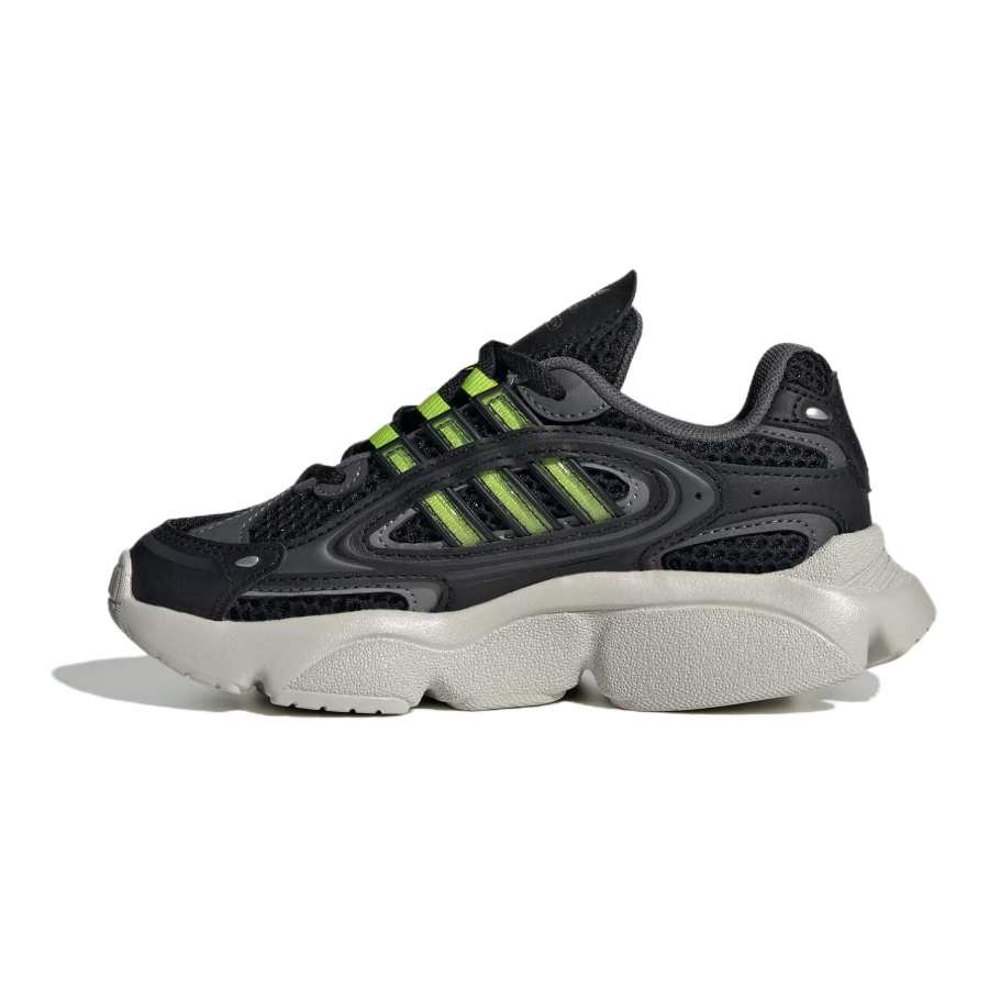 Adidas Adidas Low top Kids Lifestyle Shoes Black Green Children Aged 3 7 Years Old