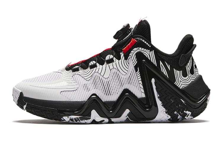 Antakids Reverse Scale 3.0 Low top Basketball Shoes Black White Unisex