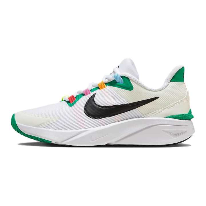 Nike Nike Star Runner 4 Next Nature GS Low top Running Shoes White Green Unisex