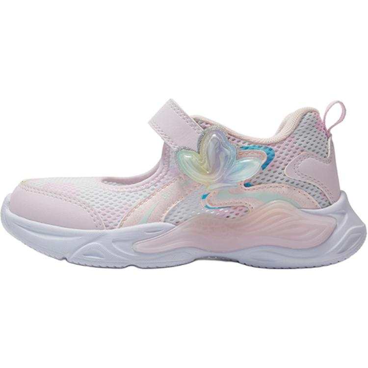 361°KIDS Fabric Abrasion Resistant Low top Kids Lifestyle Shoes Pink Children Aged 3 7 Years Old
