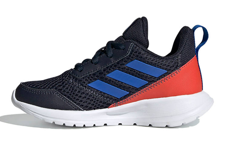 Adidas Adidas Altarun J Athleisure Breathable Low top Kids' Running Shoes Dark Blue Red Teenagers
