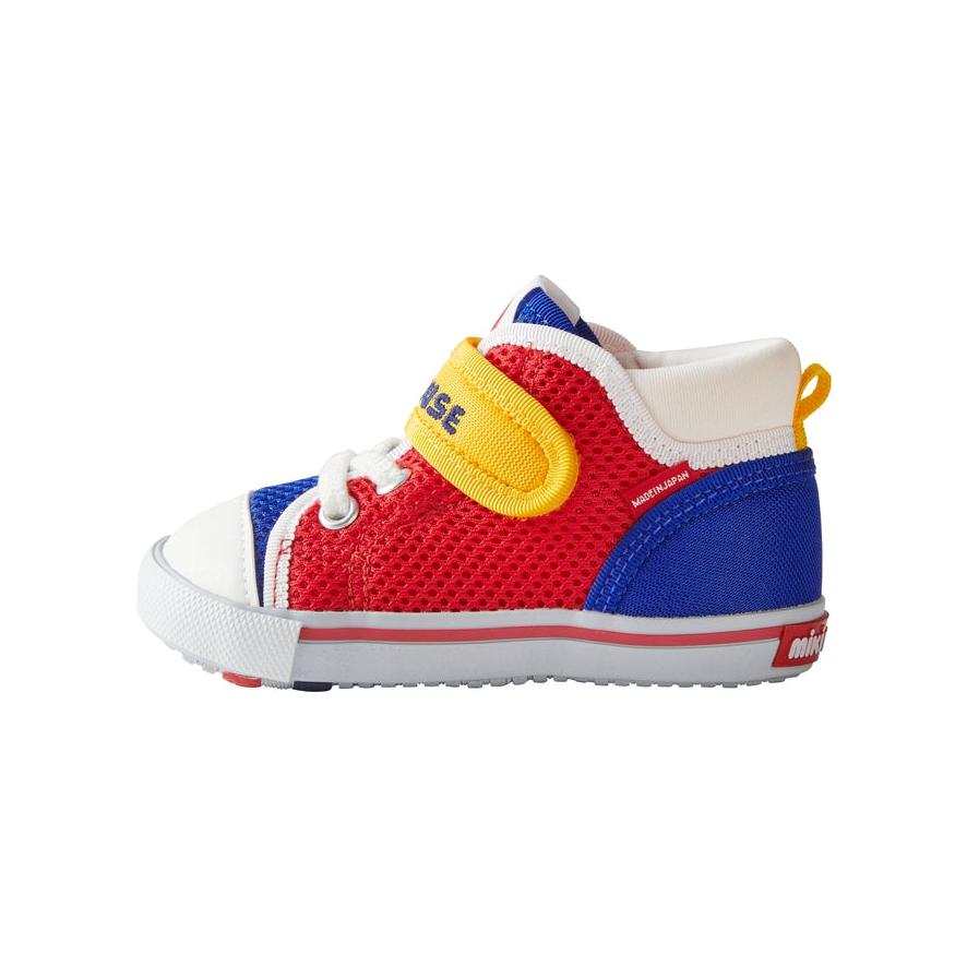 MIKI HOUSE High top Toddler Shoes Made In Japan Infant And Toddler
