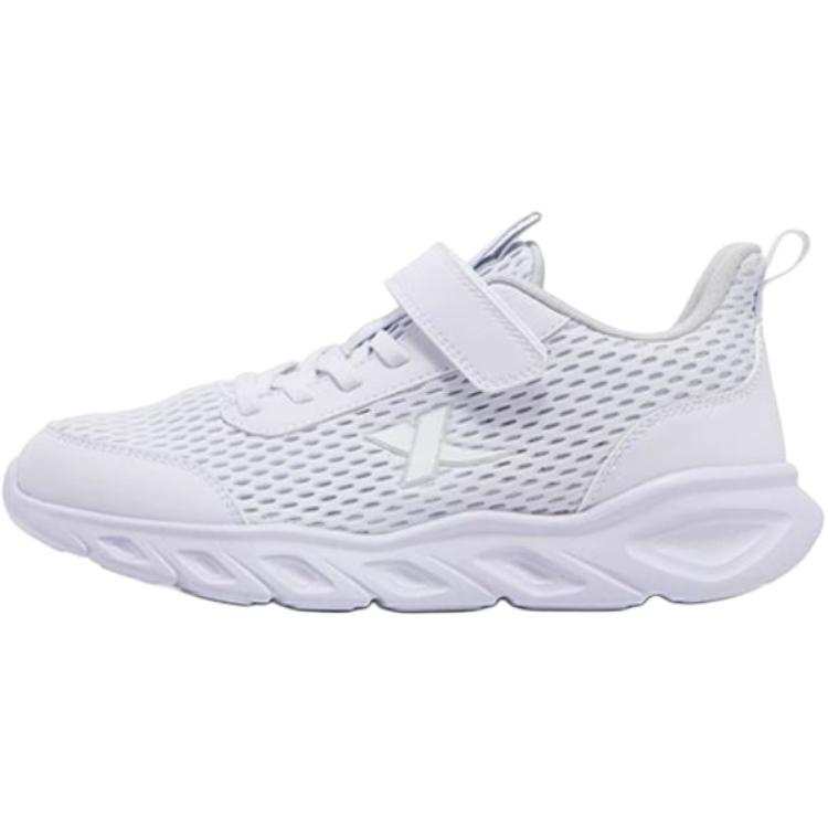 XTEP Cloud Run 2.0 Synthetic Leather Breathable Low top Kids' Running Shoes White Children Aged 3 7 Years Old