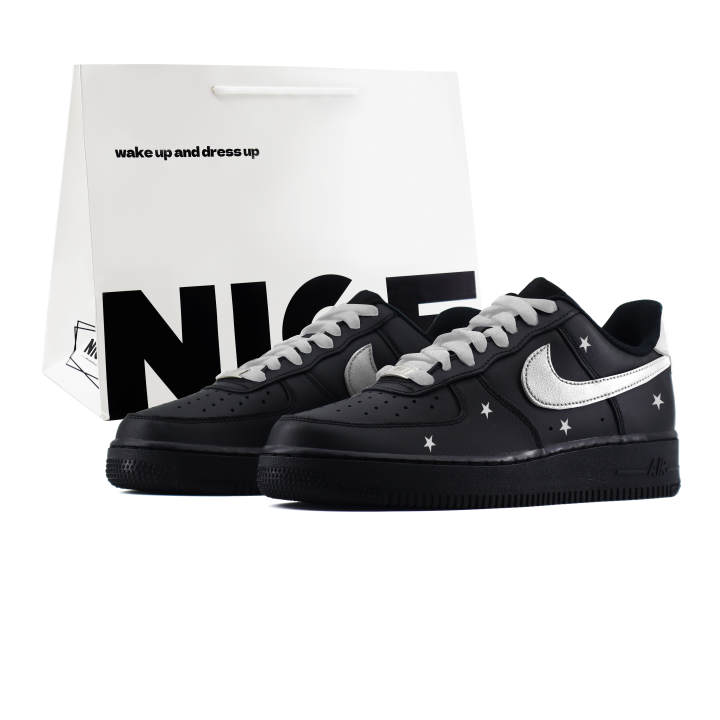 Nike Nike Air Force 1 Falling Galaxy Slip Resistant Cushioning Abrasion Resistant