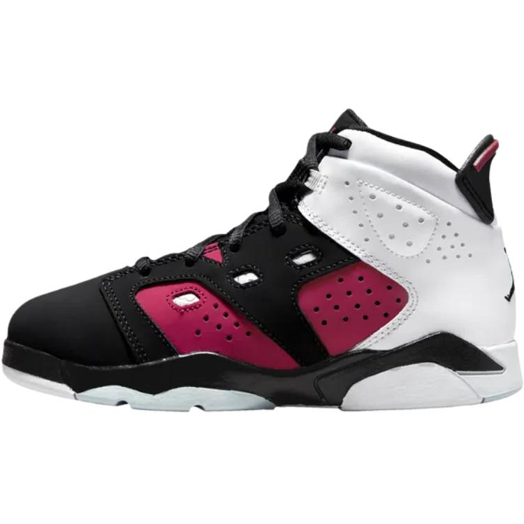 Jordan Jordan 6 17 23 Mid top Children's Basketball Shoes Black Red Teenagers