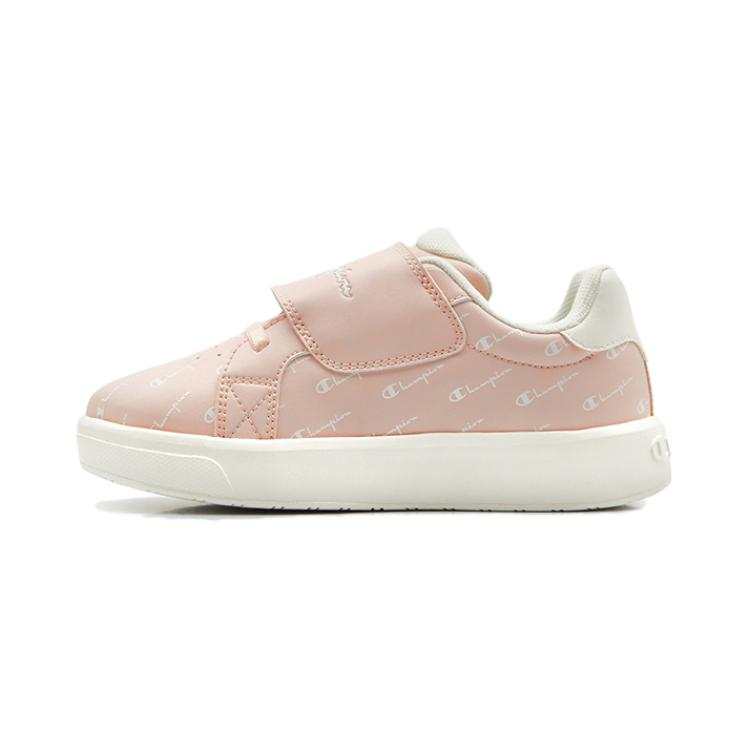 Champion Kids Synthetic Leather Comfortable Abrasion Resistant Low top Kids' Skateboarding Shoes Pink