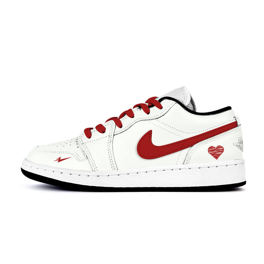 Jordan Jordan Air Jordan 1 Low Leather Slip Resistant Abrasion Resistant Slip Resistant Abrasion Resistant Low top