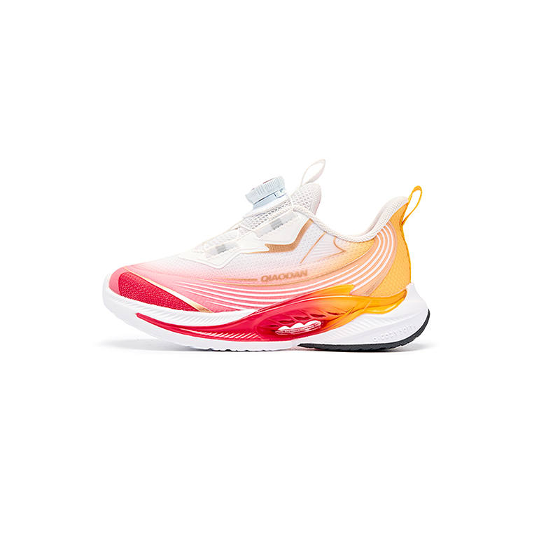 QIAODAN Fabric Abrasion Resistant Rebound Low top Kids' Running Shoes Children Aged 3 7 Years Old