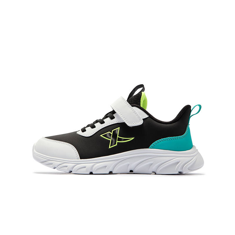 XTEP Le Running Synthetic Leather Slip Resistant Cushioning Abrasion Resistant