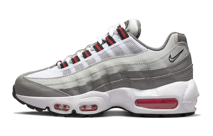 Nike Nike Air Max 95 Recraft Flat Pewter Red GS