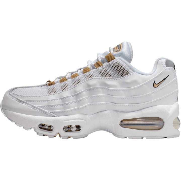 Nike Nike Air Max 95 Leather Low top Running Shoes White Unisex