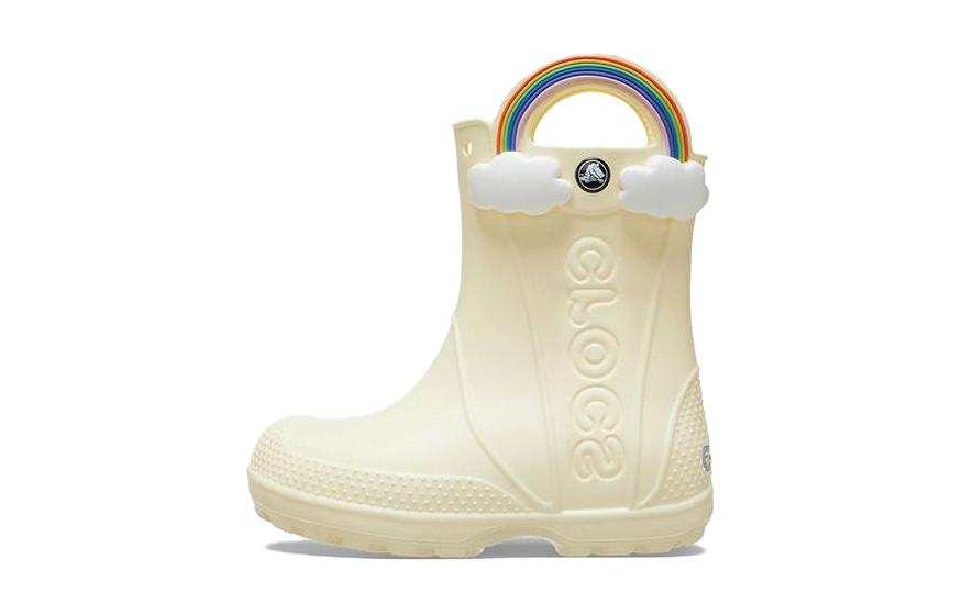Crocs Low Shaft Kids' Boots Cream Yellow Kids'