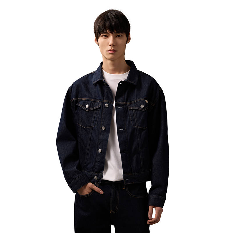 CALVIN KLEIN Denim Collection Denim Jacket Men's