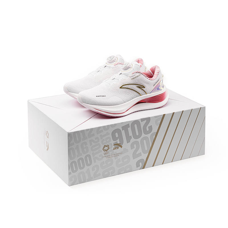 Antakids Kids' Running Shoes White Red Teenagers