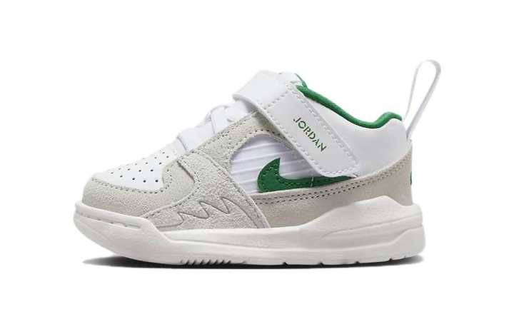 Jordan Jordan Stadium 90 Comfortable Slip Resistant Low top Toddler Shoes White Green Infant And Toddler