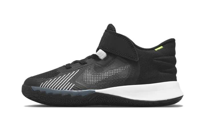 Nike Nike Flytrap 5 Kyrie Irving Abrasion Resistant Abrasion Resistant Low top Children's Basketball Shoes Black