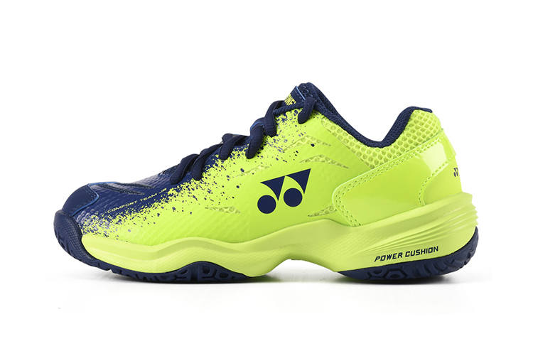 YONEX Ink Splatter Cushioning Slip Resistant Abrasion Resistant Breathable Lightweight Kids' Training Shoes Navy Blue