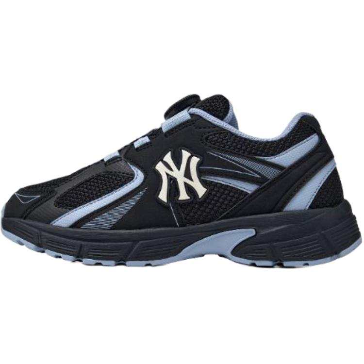 MLB New York Yankees Low top Kids' Running Shoes Black Blue Teenagers