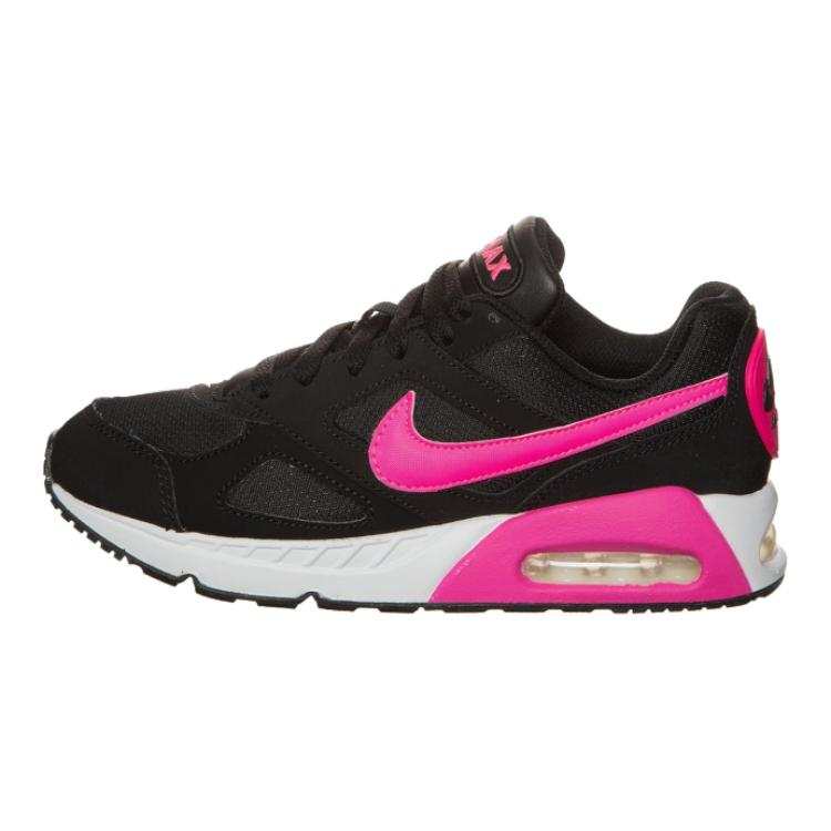Nike Nike Air Max Ivo Low top Abrasion Resistant Breathable Kids Lifestyle Shoes Black Pink Kids'