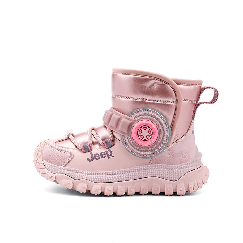 Jeep Fleece Lined Comfortable Kids' Boots Rose Pink/Neon Pink Kids'