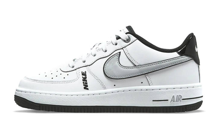 Nike Nike Kids Air Force 1 LV8 "Motocross White Grey Black" Sneakers