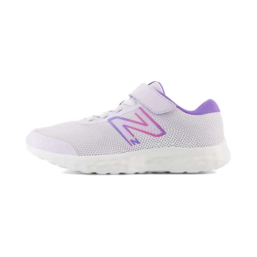 New Balance New Balance NB 520 Comfortable Round Toe Low top Kids' Running Shoes Purple White Children Aged 3 7 Years Old