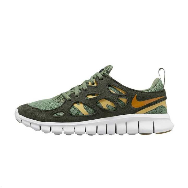 Nike Nike Free Run 2 GS 'Oil Green Wheat Gold'