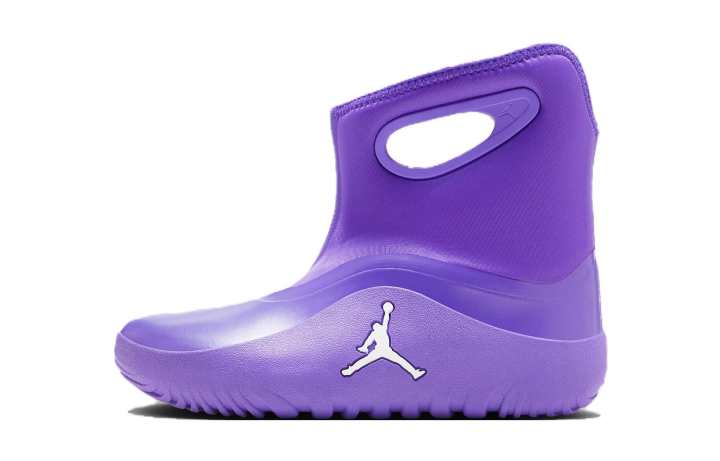 Jordan Jordan Slip Resistant Abrasion Resistant Kids' Boots Purple Children Aged 3 7 Years Old
