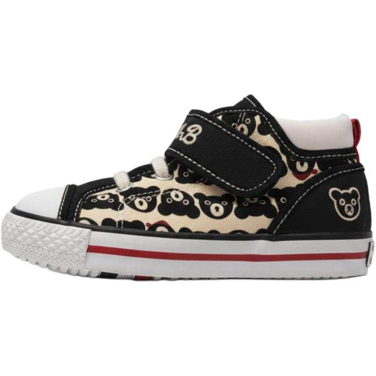 MIKI HOUSE Mid top Kids' Skateboarding Shoes Black Infant And Toddler