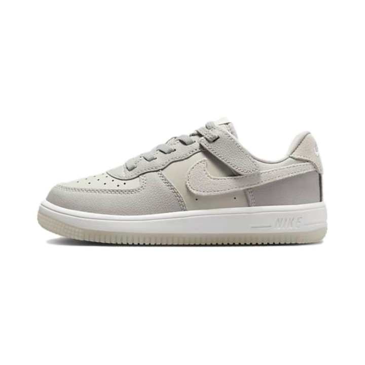 Nike Nike Air Force 1 Low LV8 Easy on Comfortable Slip Resistant Slip Resistant Low top Kids' Skateboarding Shoes Gray
