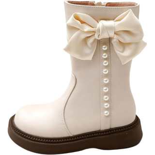 TIANYING Fleece Lined Thermal, Stylish And Fashionable Slip Resistant Abrasion Resistant Knee High Kids' Boots Kids'