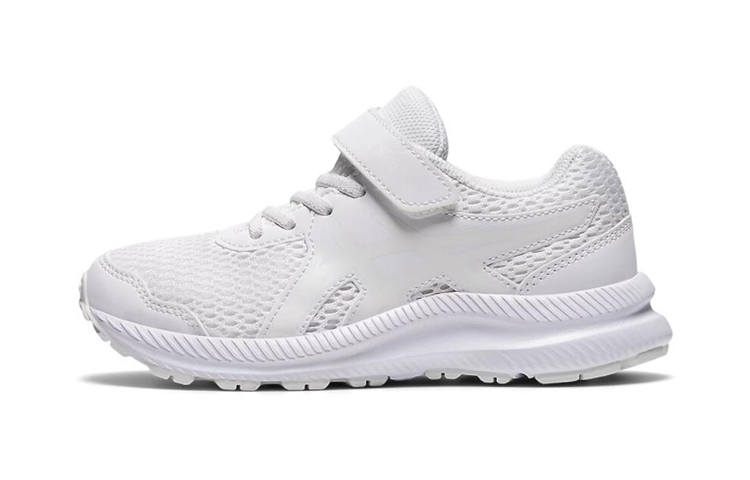 Asics Gel Contend 7 Low top Kids' Running Shoes Classic White Children Aged 3 7 Years Old
