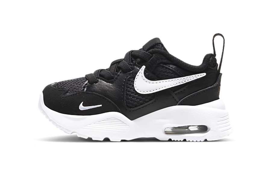 Nike Nike Air Max Fusion Low top Toddler Shoes Black White Infant And Toddler