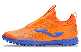 Joma Kids Joma Slip Resistant Abrasion Resistant Low top TF Soccer Shoes Orange