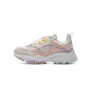 Li-Ning YOUNG Li Ning YOUNG Sports Life Collection Synthetic Leather Fashion Slip Resistant Anti Kick Cushioning Low top