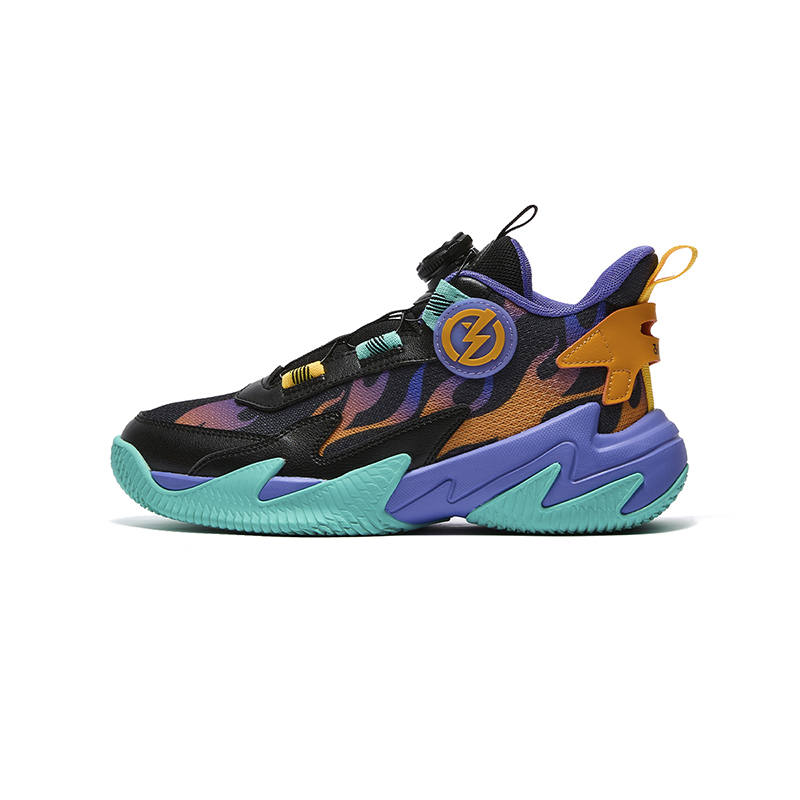 361°KIDS Children's Basketball Shoes Black Purple Kids'