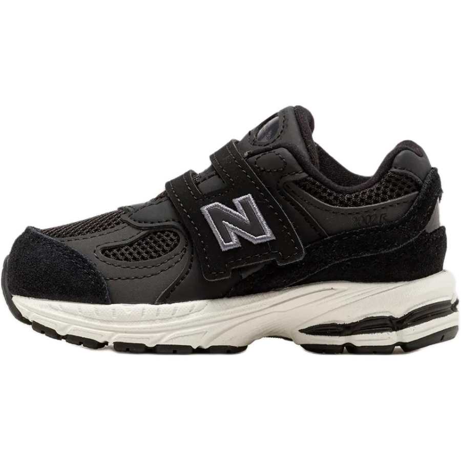 New Balance New Balance NB 2002 Anti Kick Abrasion Resistant Anti Kick And Abrasion Resistant Low top Toddler Shoes Black White