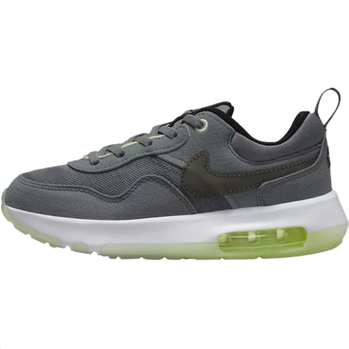 Nike Nike Air Max Motif Comfortable Low top Kids' Running Shoes Gray Green Kids'