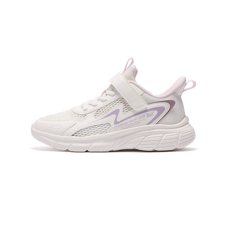 361°KIDS Low top Running Shoes White Purple Pink Teenagers