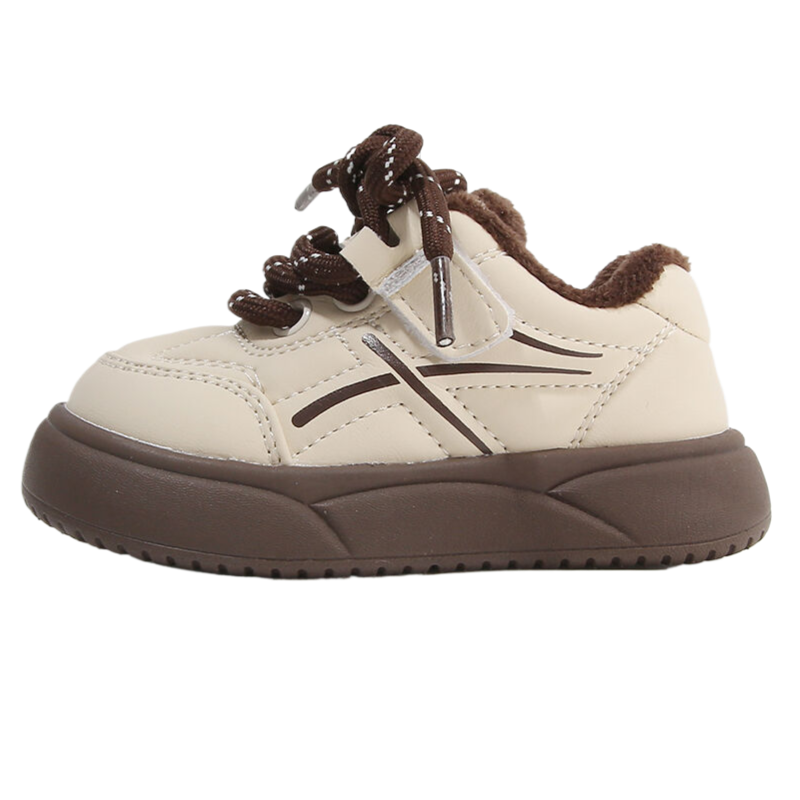 MAIBUXIONG Fleece Lined Sports Comfortable Versatile Thermal Toddler Shoes Infant And Toddler