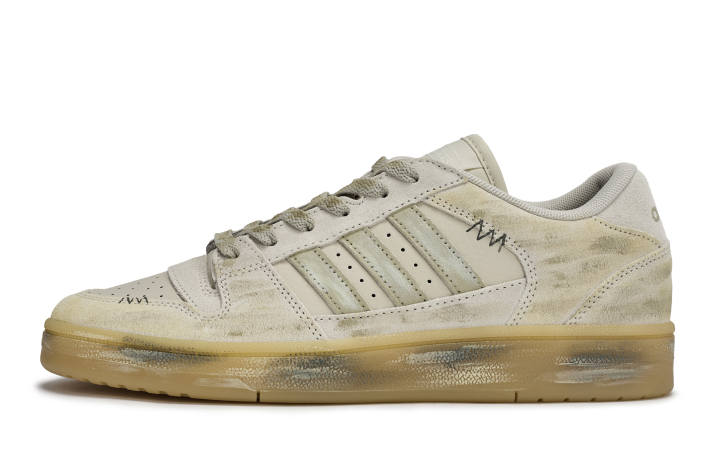 Adidas Adidas BREAK START 811 Manufacturing, Collapse Slip Resistant Low top Skateboard Shoes Unisex Khaki Brown
