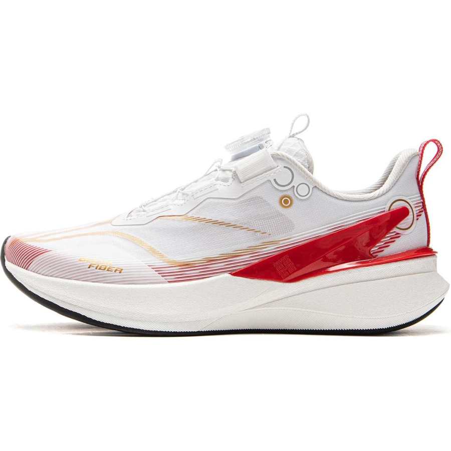 Li-Ning YOUNG Li Ning YOUNG Red Hare 8PRO Low top Running Shoes White Teenagers
