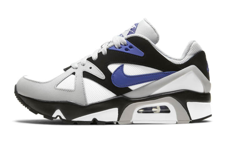 Nike Nike Air Max Triax Cushioning Abrasion Resistant Low top Casual Shoes Gray White Blue Unisex
