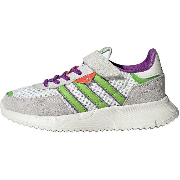 Adidas Originals Retropy F2 Abrasion Resistant Low top Kids Lifestyle Shoes White Kids'