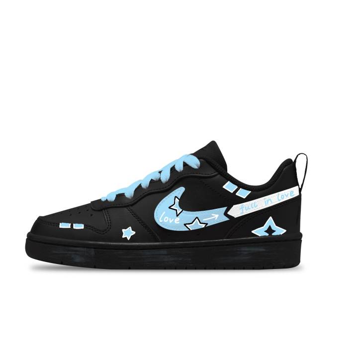 Nike Nike Court Borough Leather Slip Resistant Abrasion Resistant Slip Resistant Abrasion Resistant Low top