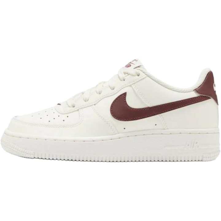 Nike Nike Air Force 1 Slip Resistant Abrasion Resistant Low top Kids' Skateboarding Shoes White Kids'