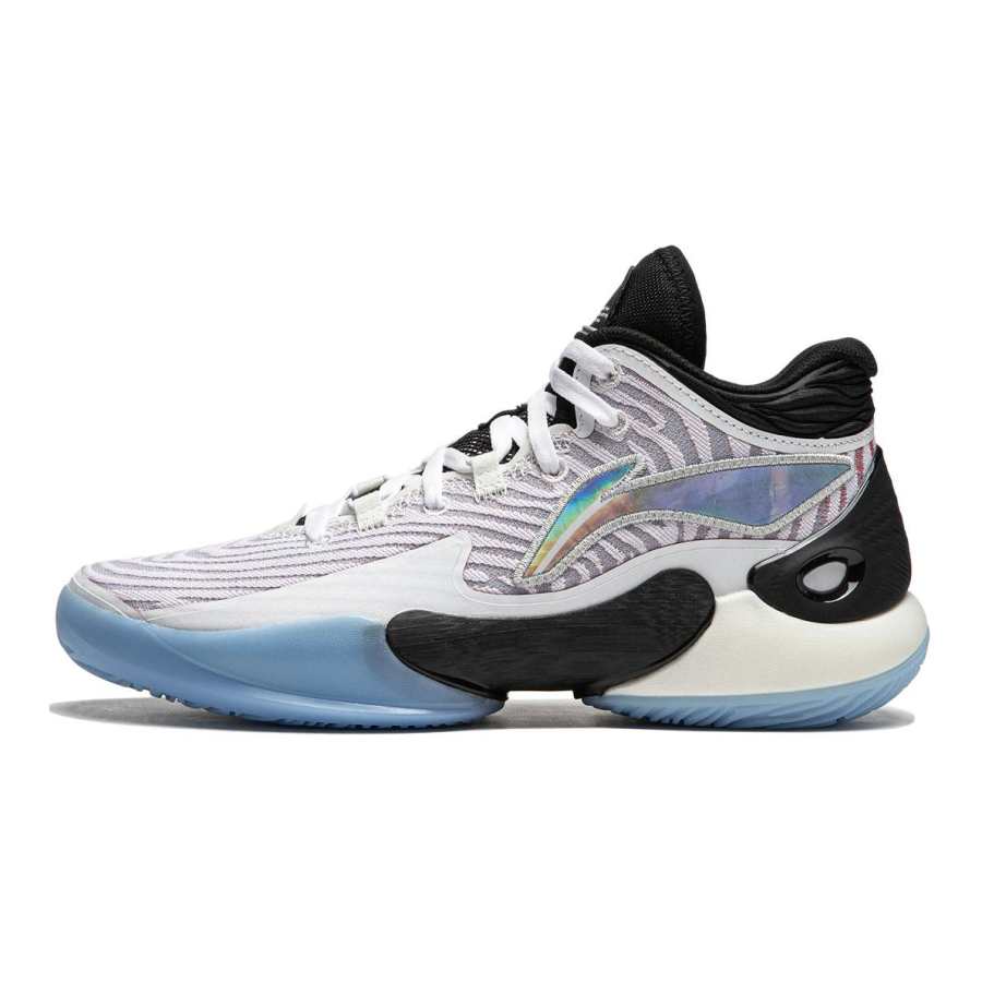 Li-Ning YOUNG Li Ning YOUNG Yushuai 18 YOUNG Low top Basketball Shoes White Black Teenagers