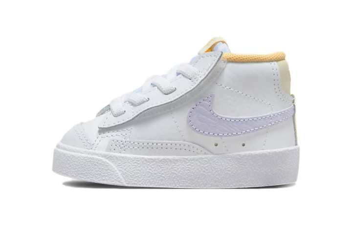 Nike Nike Blazer '77' Slip Resistant, Abrasion Resistant, Lightweight Low top Skateboard Shoes Baby White