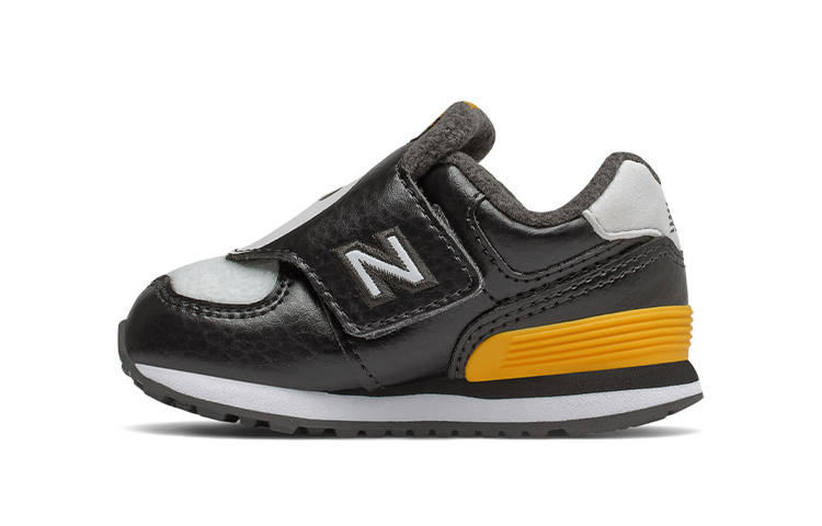 New Balance New Balance Classic Comfortable Cushioning Low top Toddler Shoes Black Yellow Infant And Toddler