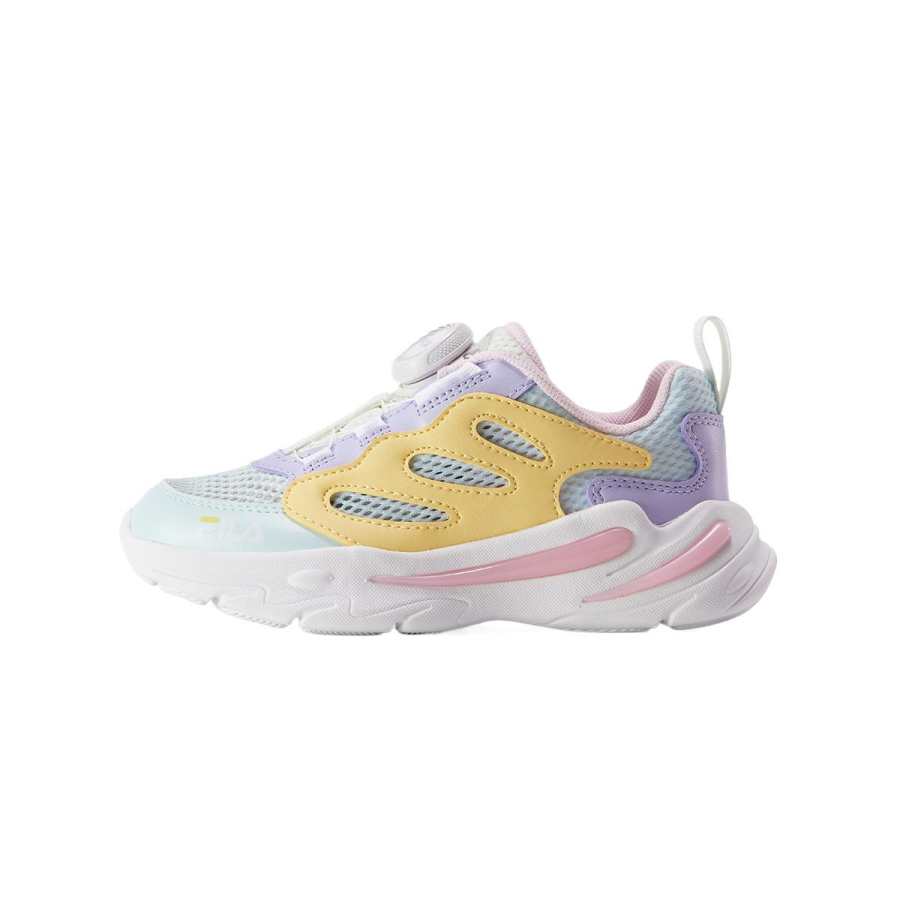 FILA KIDS BOA Comfortable Kids' Running Shoes Sky Window Blue/Light Banana Yellow Kids'